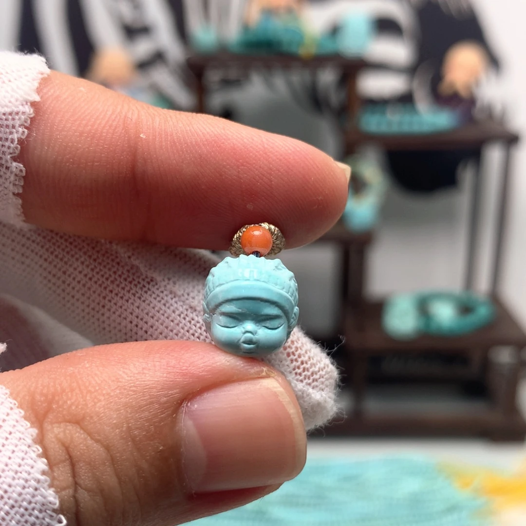 未镶嵌绿松石挂件