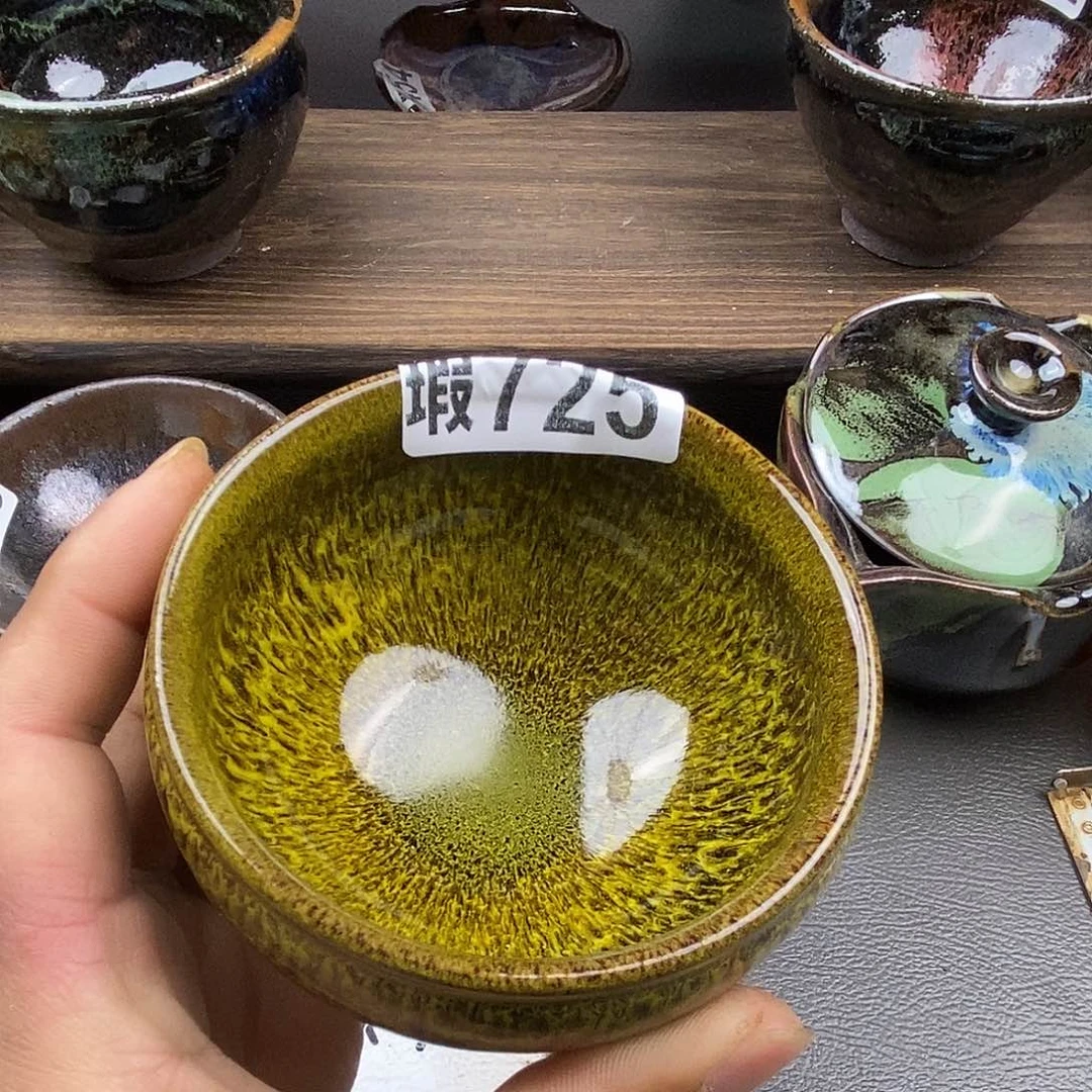 茶盏微瑕建盏主人杯子