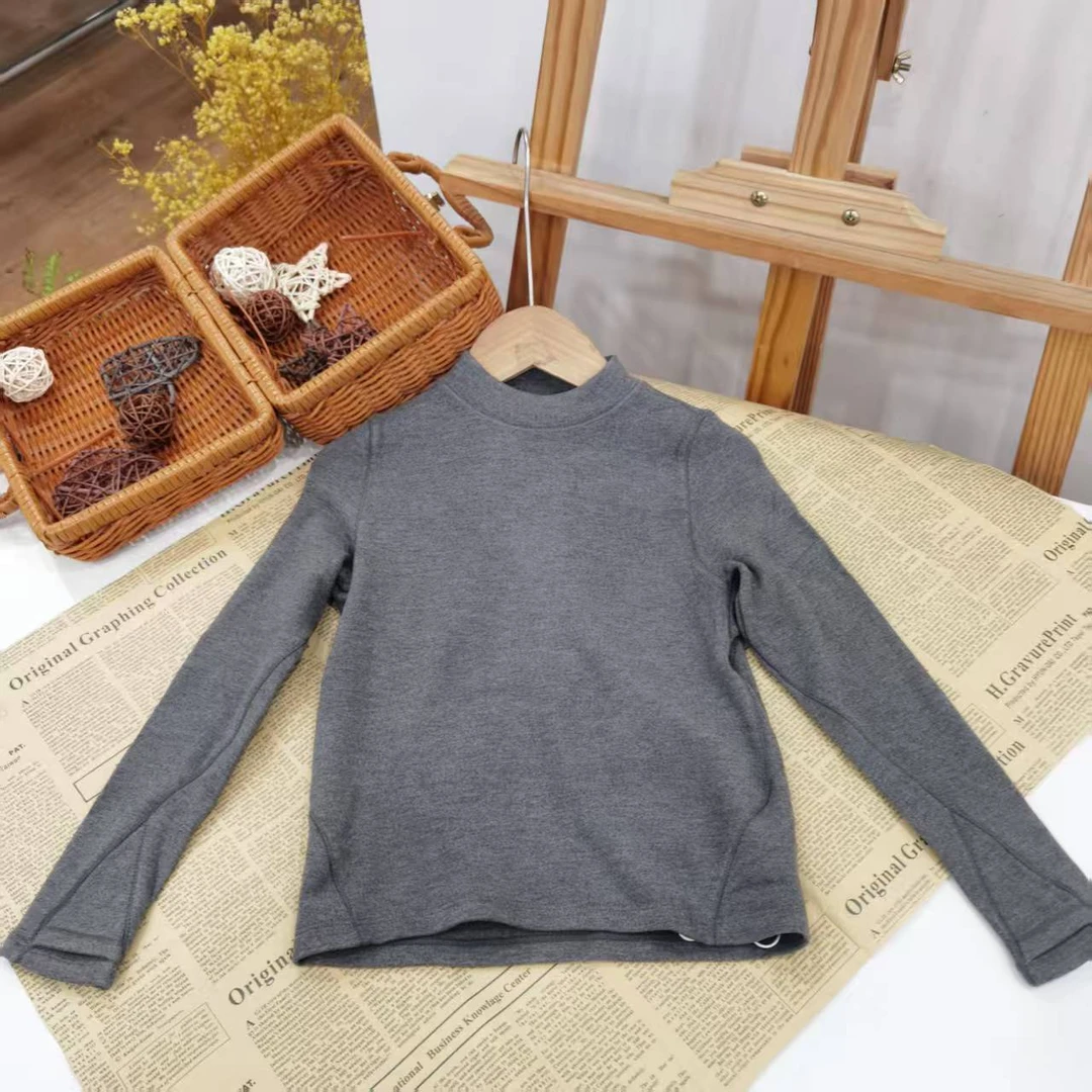 23730冬季中童半高领打底衫TD
