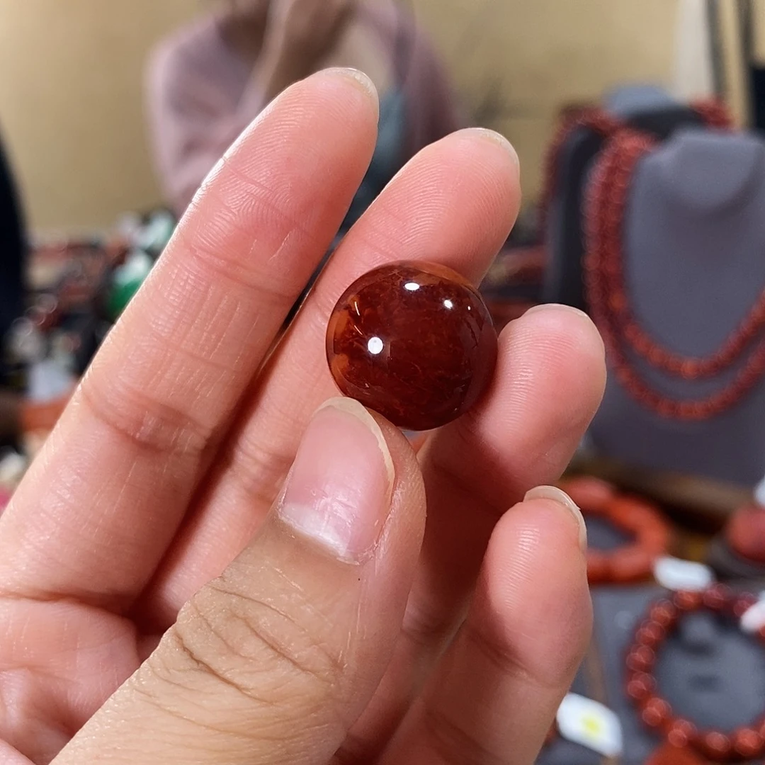 未镶嵌原矿南红玛瑙变**测