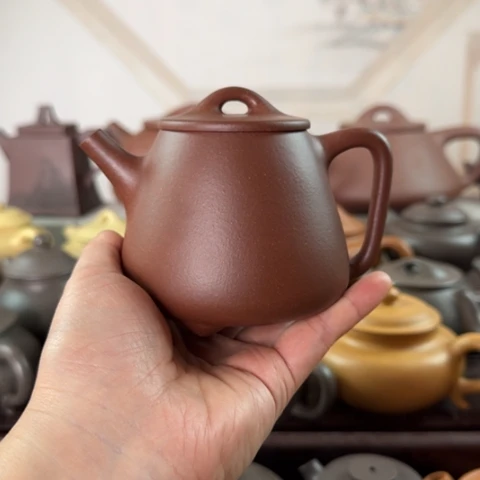 紫砂茶壶底槽清料240cc