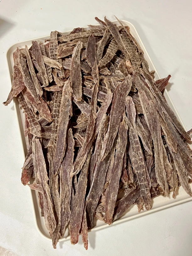 （鸭肉干）不二加手工宠物零食狗低脂营养纯肉原切烘干解馋训犬必备