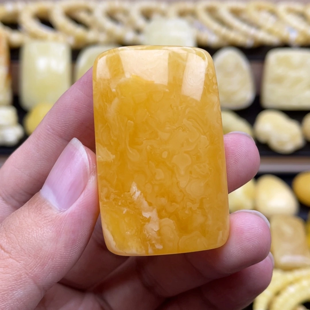 琥珀未镶嵌裸石琥珀蜜蜡