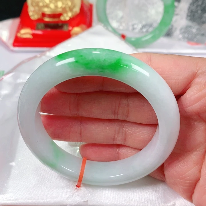 未镶嵌手镯翡翠   编号DH1227 正圈54
