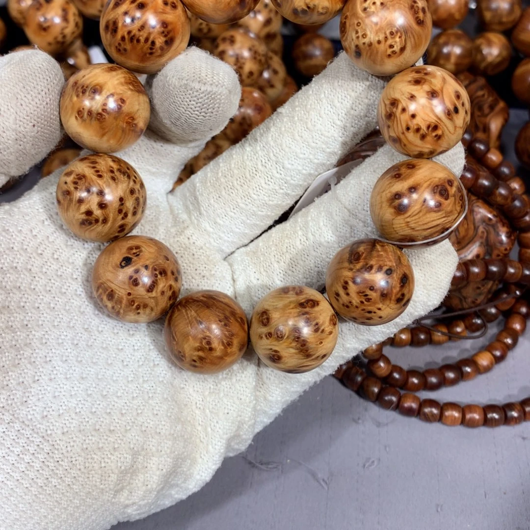 木质类111太行高崖2.0榴花手串