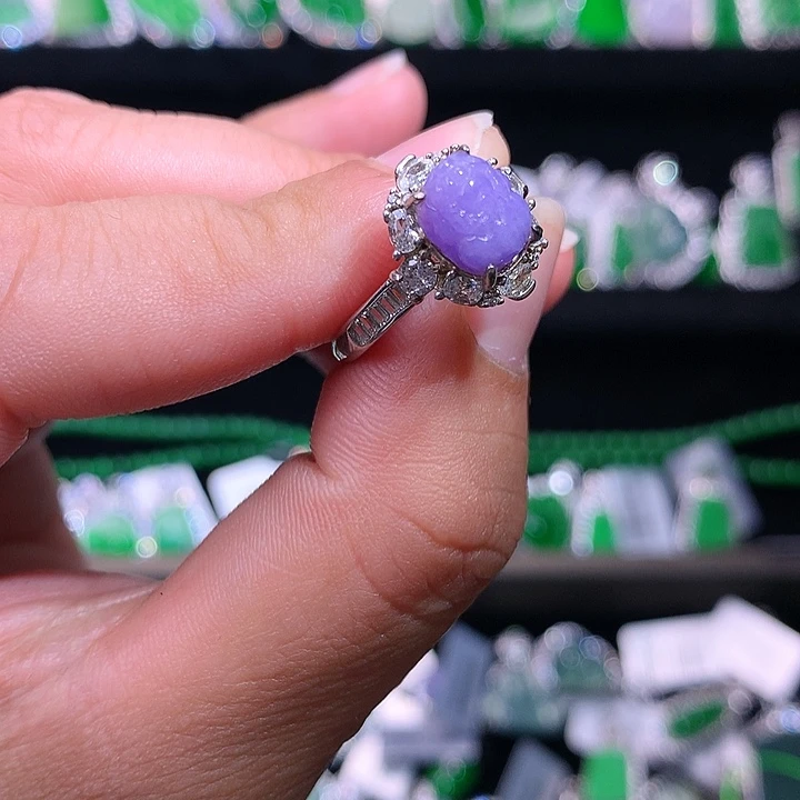 【闪购商品】颈饰银S925镶嵌翡翠天然翡翠