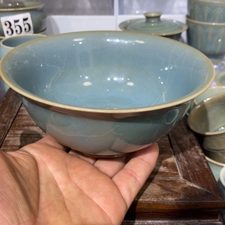 瓷碗原矿釉原产地汝瓷