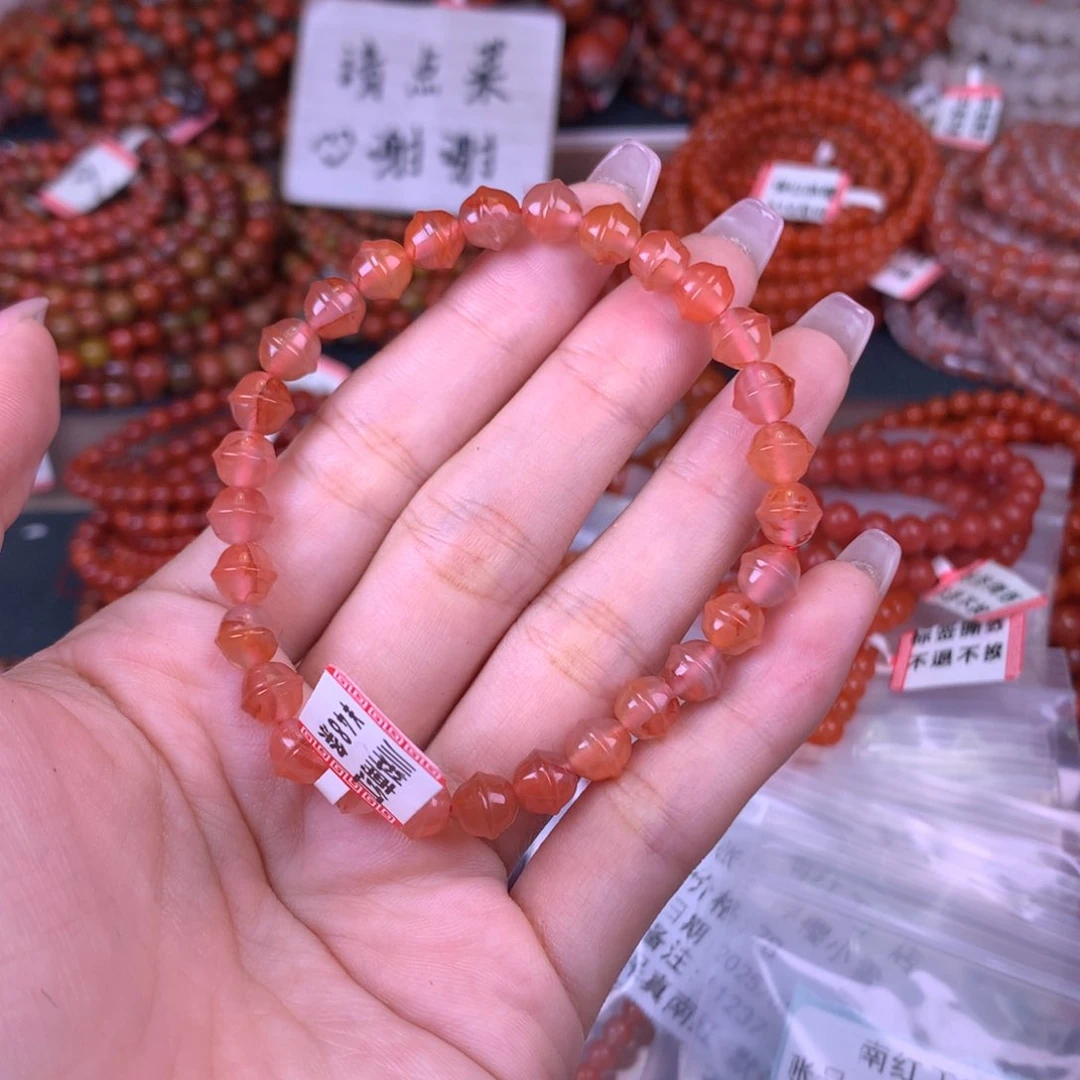 未镶嵌手链南红玛瑙卡7