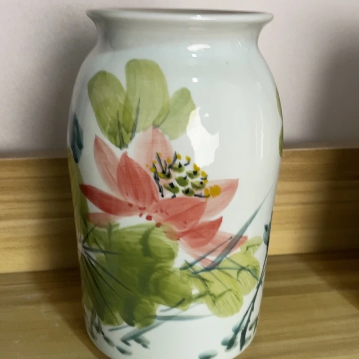 瓶景德镇手绘陶瓷花瓶