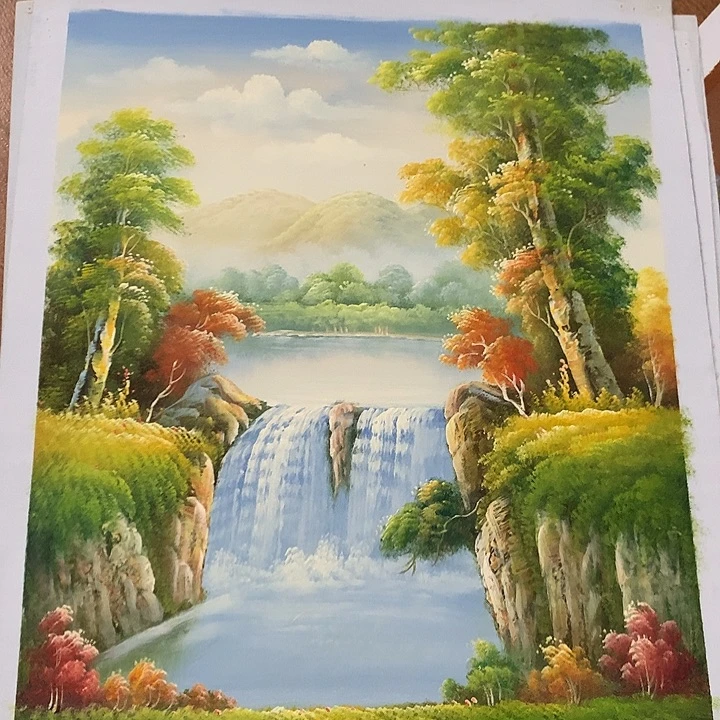 油画50*60:手绘油画