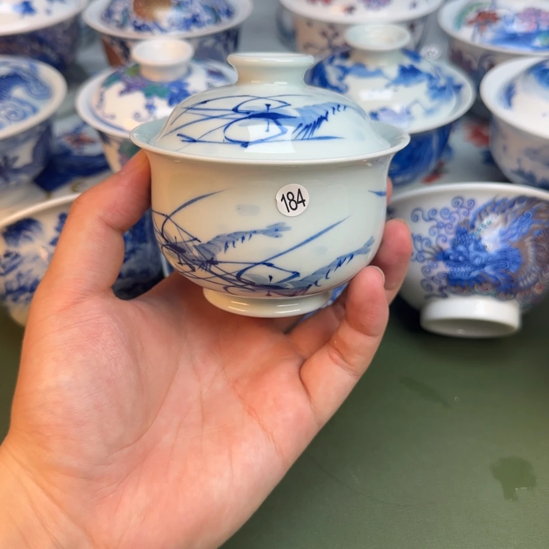 彦祖纯手工手绘茶具184
