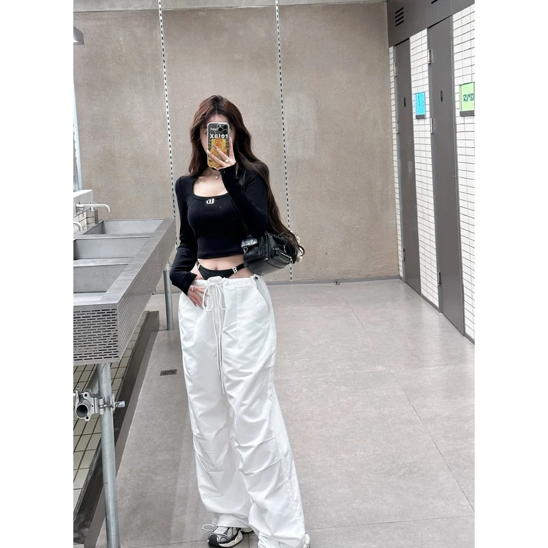 BANSLANDER25春夏新品设计师款潮牌女士比基尼工装裤