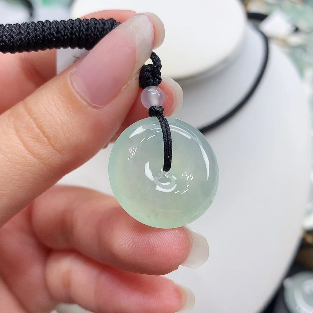 翡翠未镶嵌胸饰翡翠61，20.9/5.6