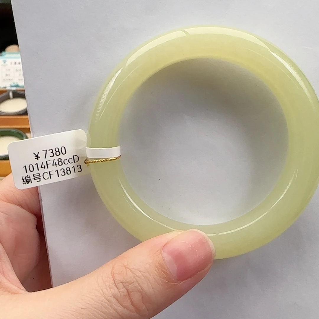 和田玉未镶嵌手镯52