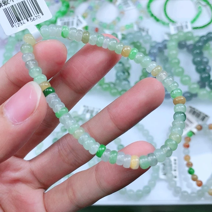 未镶嵌手链翡翠翡翠