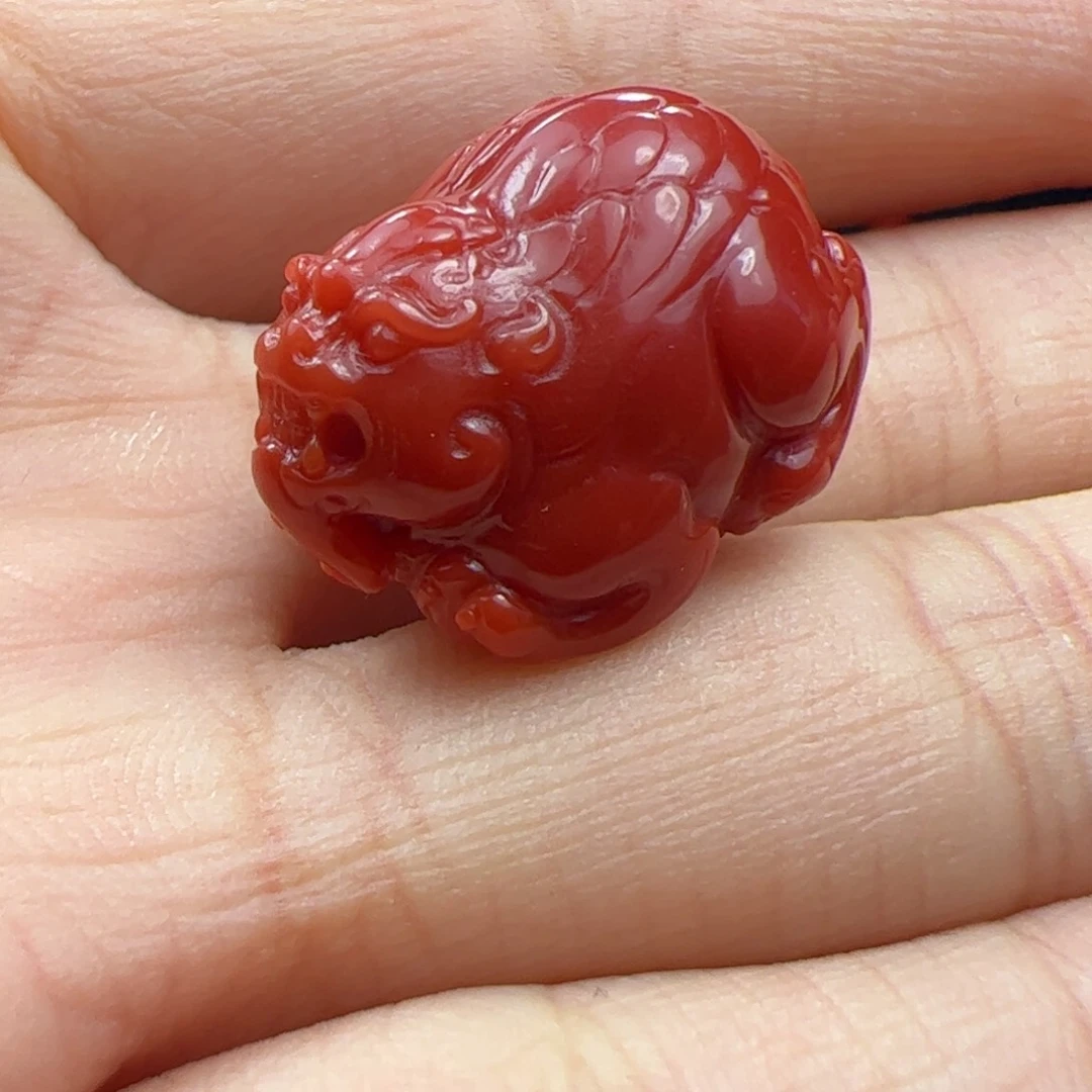 未镶嵌貔貅南红玛瑙