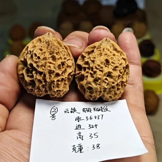 文玩核桃吊坠云铁珊瑚纹