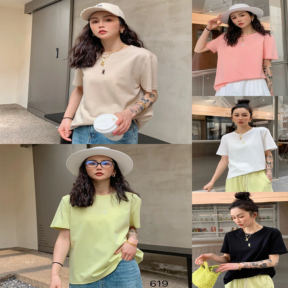 【福利】YANGSHANG 新款休闲百搭T恤 DC5619