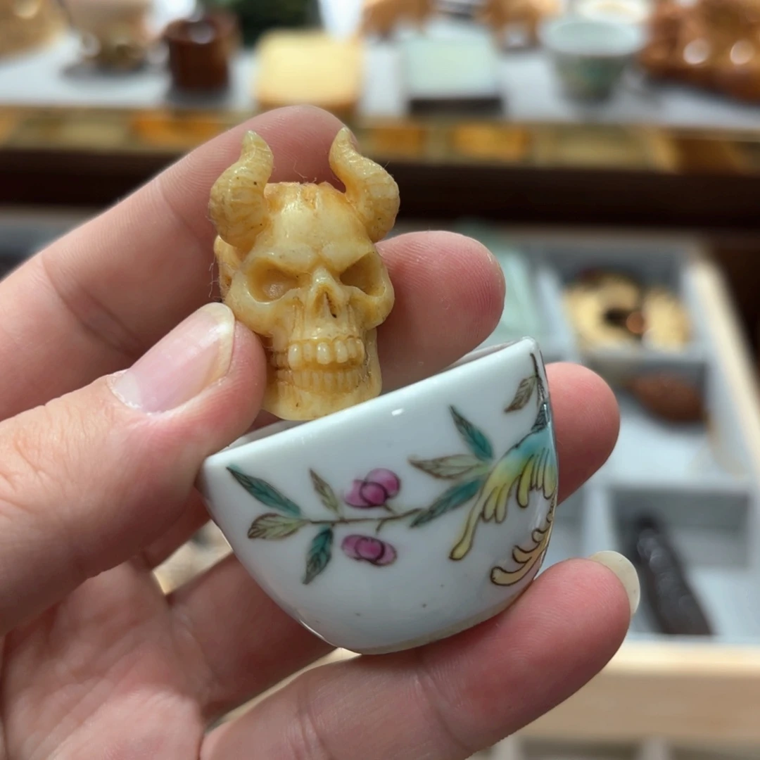 瓷片雕刻雕刻工艺