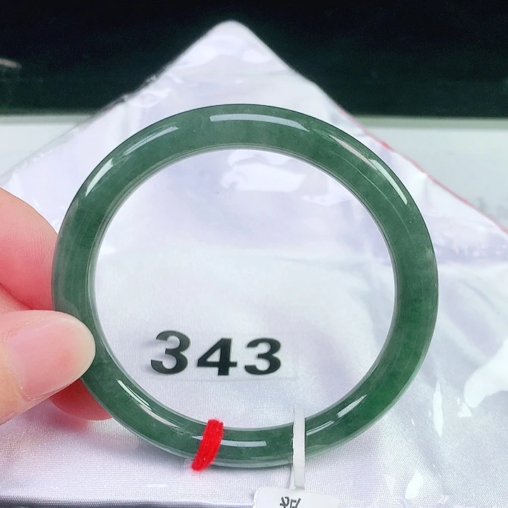 未镶嵌手镯（圆镯）翡翠343