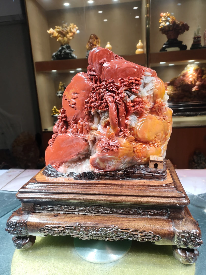 奇石摆件家居摆件