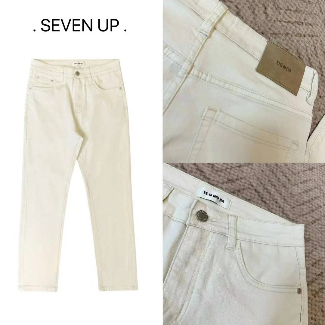 【加绒保暖】冬季男士合身直筒四面弹轻奢百搭保暖牛仔裤