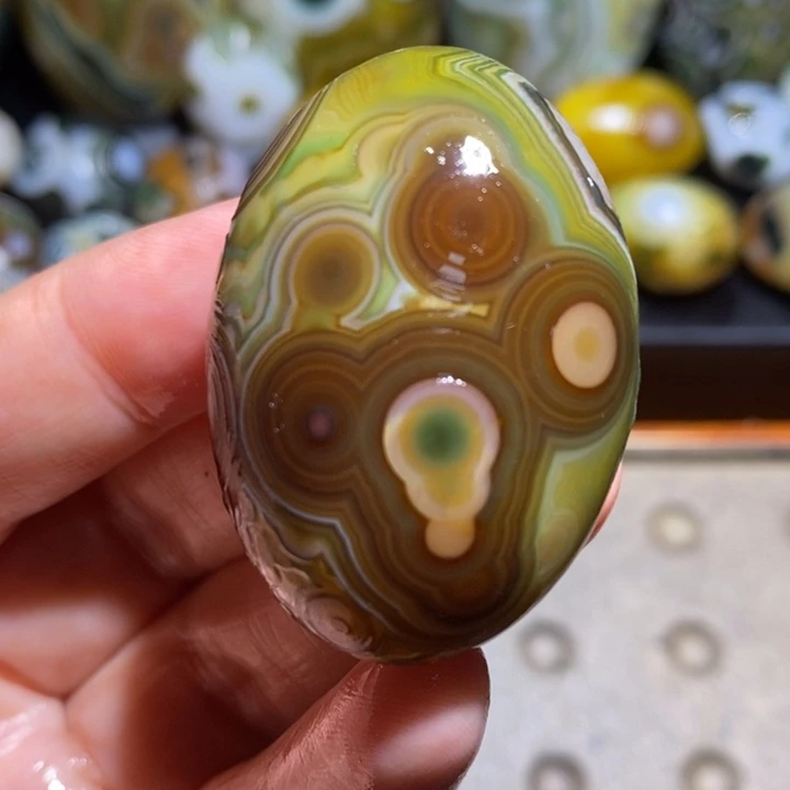 未镶嵌玛瑙/玉髓珠宝半成品55