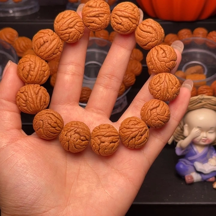 桃核吊坠龙纹桃核19