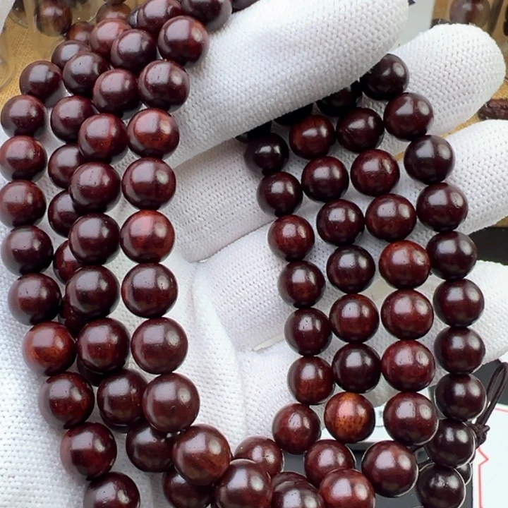 木海南红降树心红油0.8的108颗