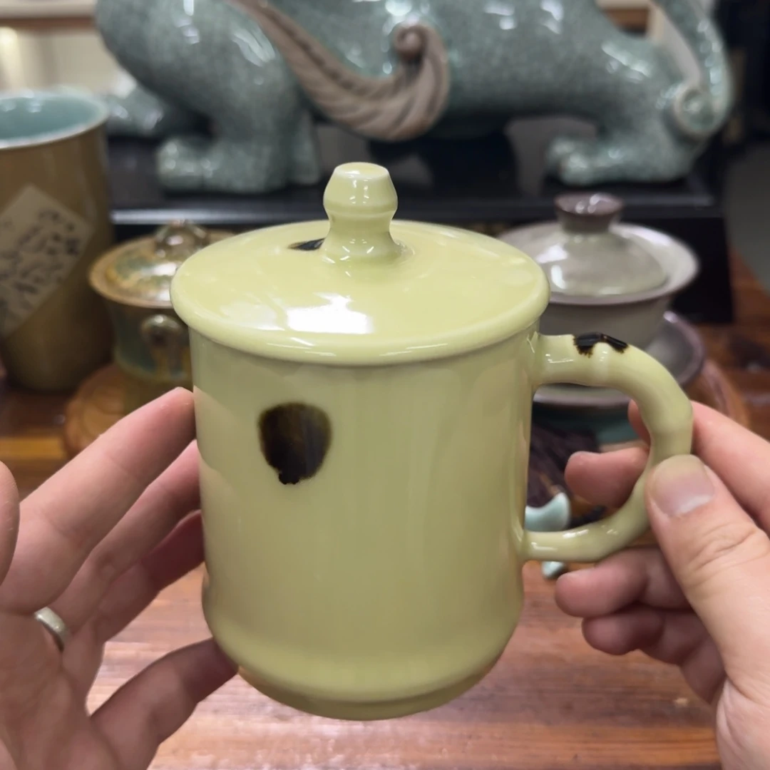 龙泉青瓷茶具微瑕9884