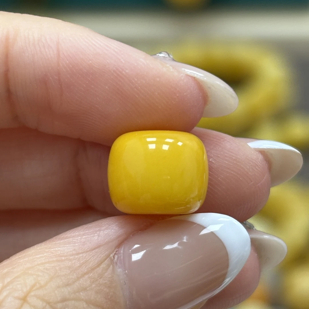 11.5*9.5mm· 7-小妖珠宝天然原矿琥珀蜜蜡