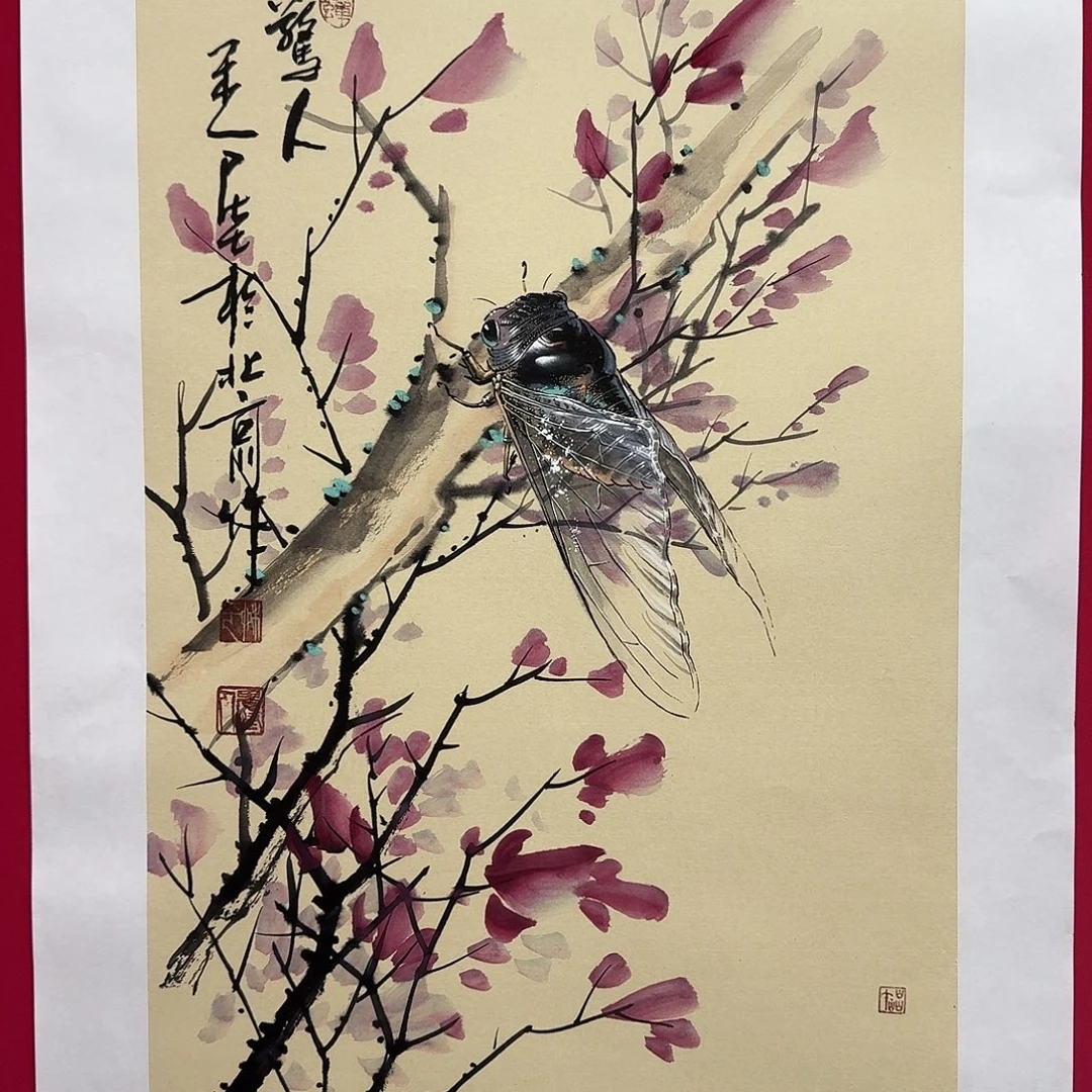 T***s国画柳平老师精品