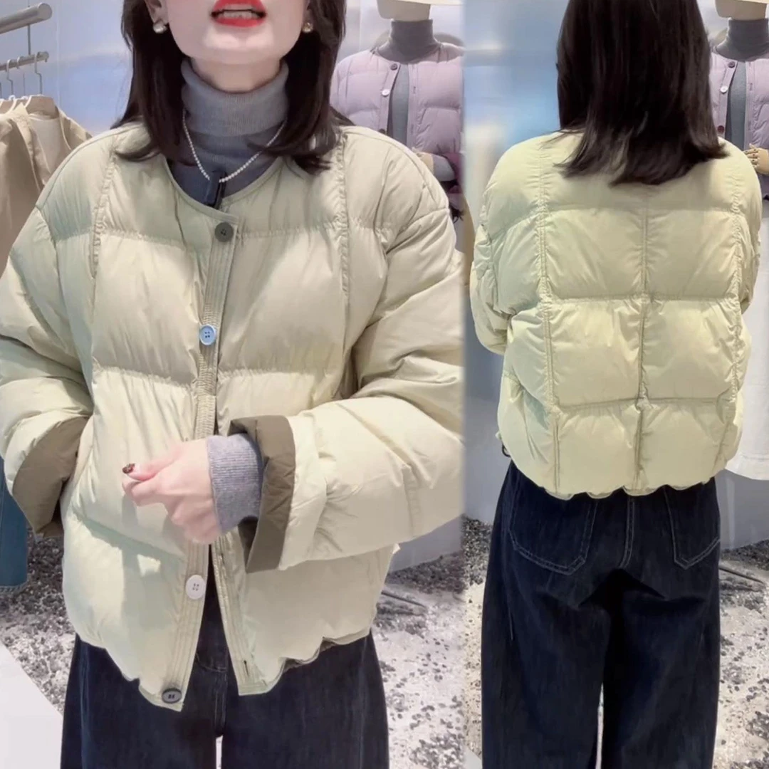 休闲通勤百搭女士韩版潮流棉衣外套冬季新品时尚加厚短款保暖棉服