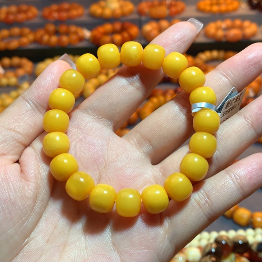 【闪购商品】手串蜜蜡未镶嵌周****L蜜蜡手串