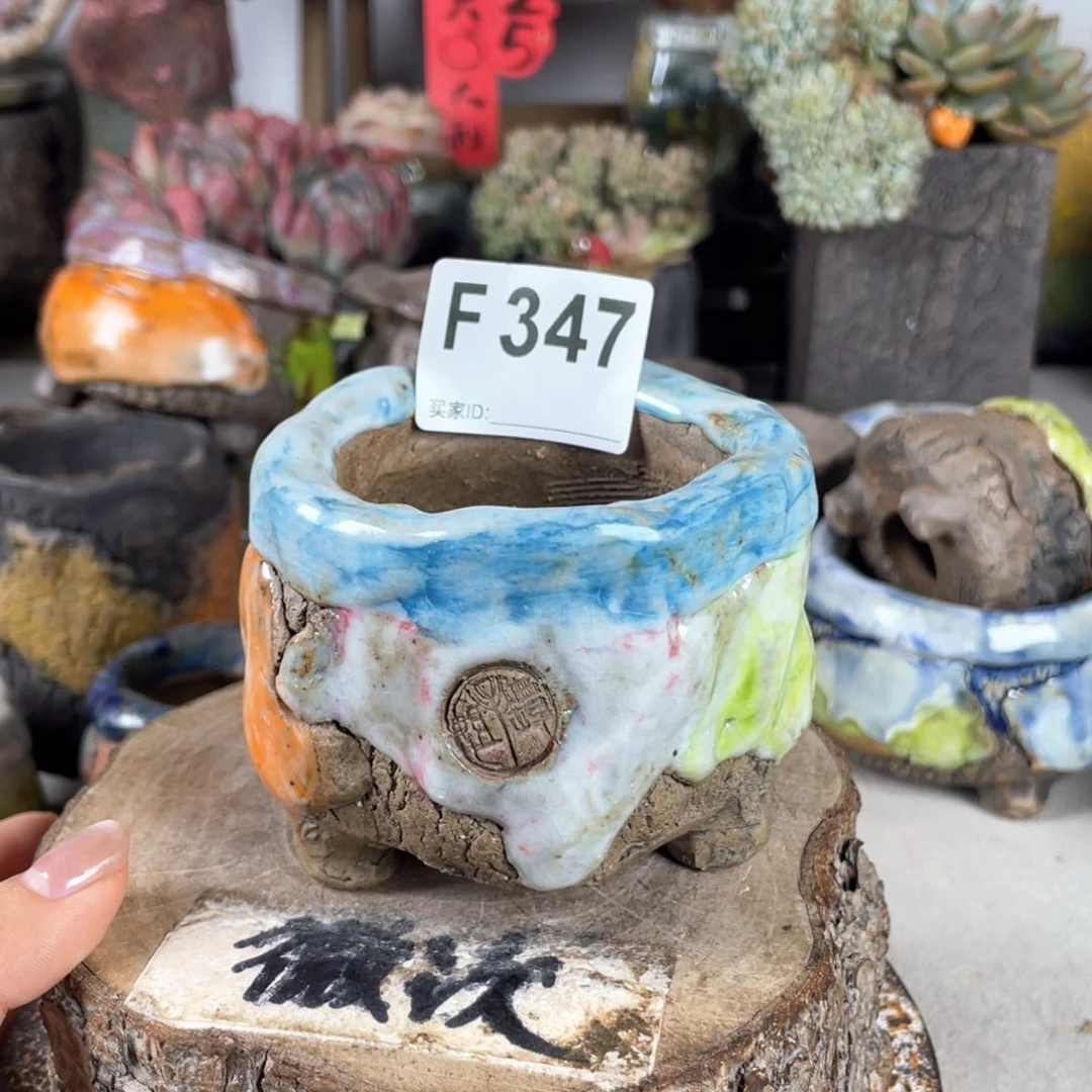 紫砂花盆开播福利 陶瓷花盆