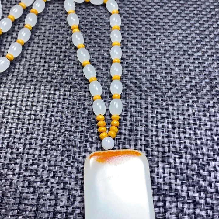 天地皮无事牌和链子一套