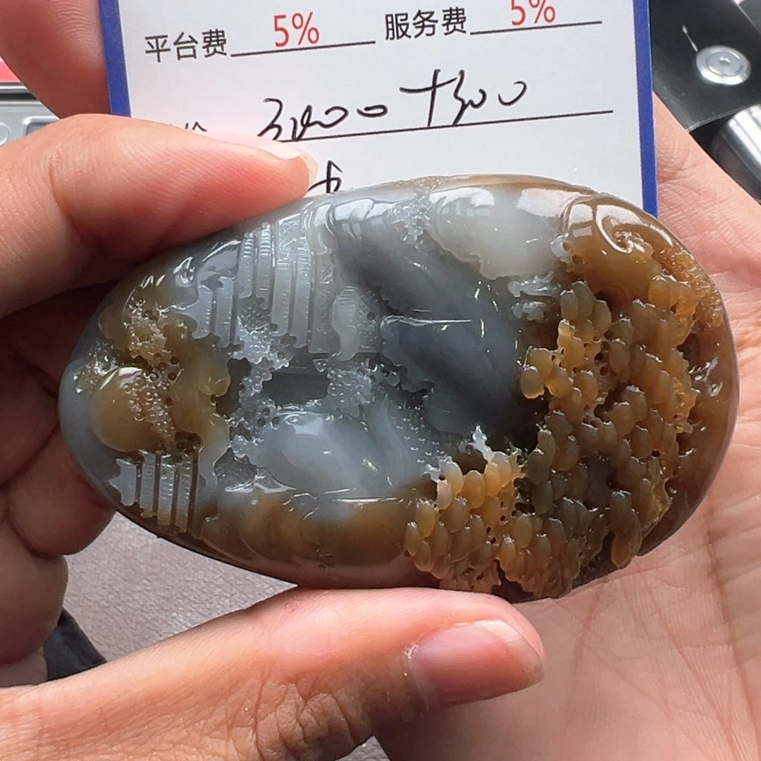 和田玉颈饰未镶嵌用****9