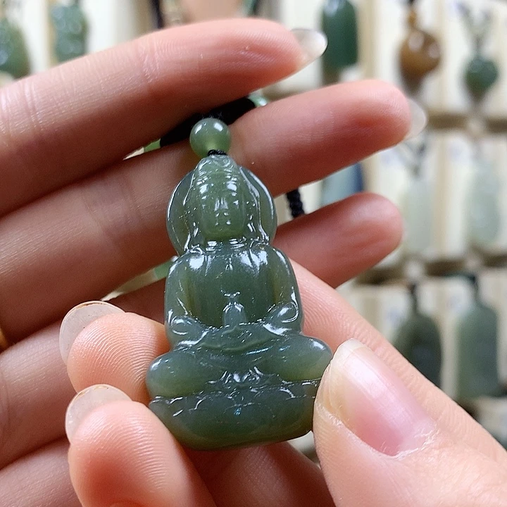 颈饰未镶嵌和田玉用****1