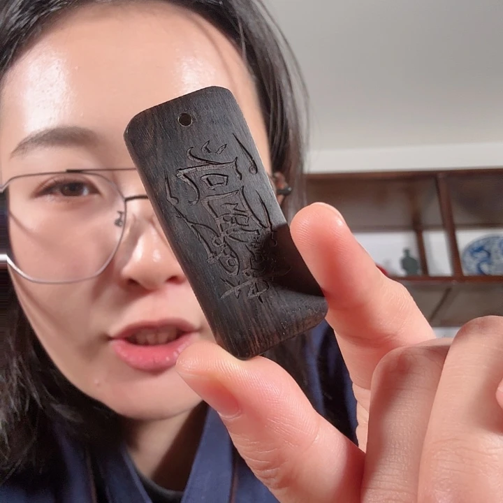 木质非金属家长婆婆佩戴脖挂