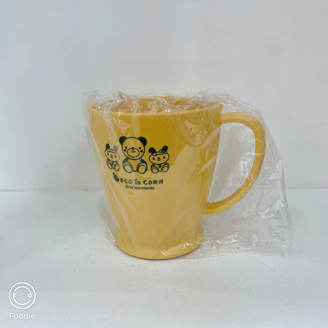 韩国玉米纤维系列分格餐盘学生防摔勺筷叉