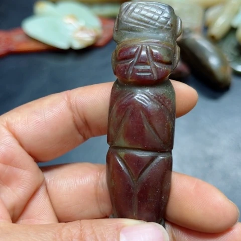 吊坠白玉菩提把件