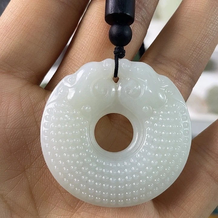 吊坠(不含链)未镶嵌和田玉毛****菜