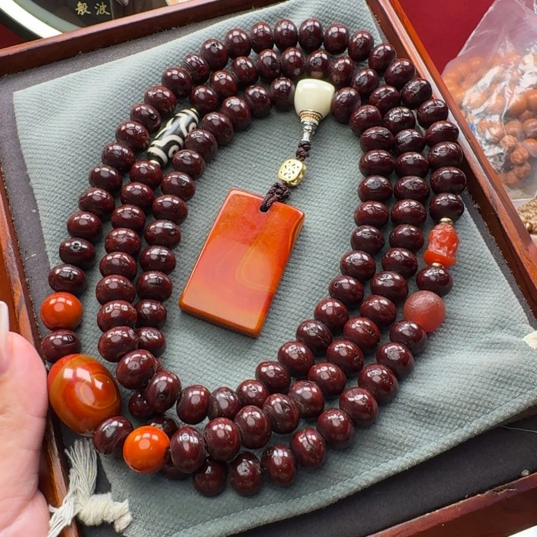 达***也凤眼菩提吊坠精品