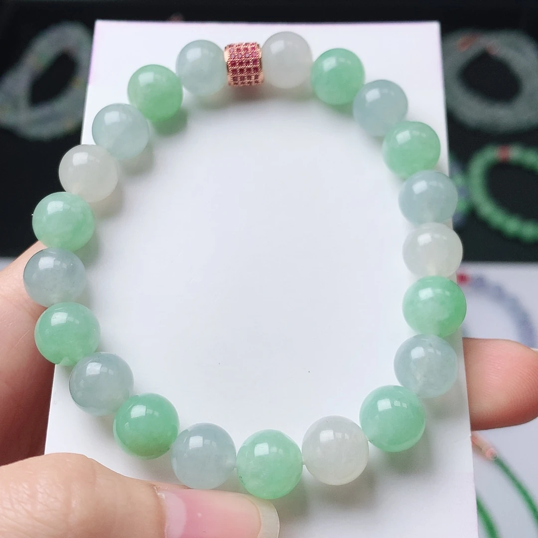 翡翠未镶嵌手链翡翠