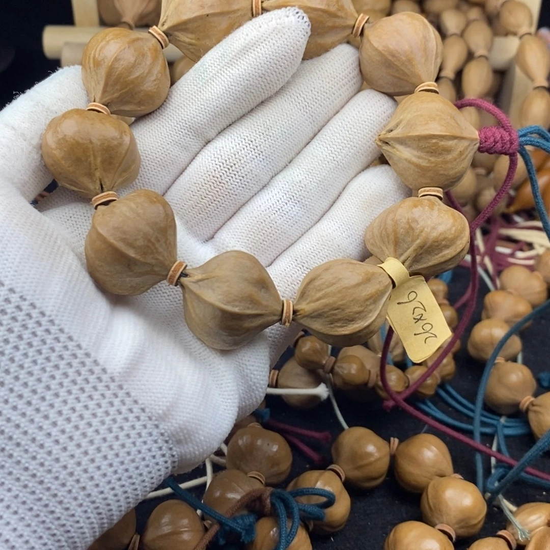 风***。橄榄核手串/手链2626四花大蒜头10颗