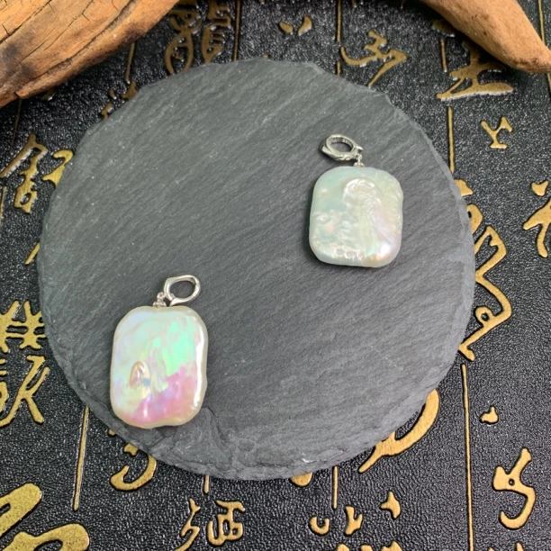 淡水珍珠吊坠-多样性发一-250115016-定制标签撕毁不退换