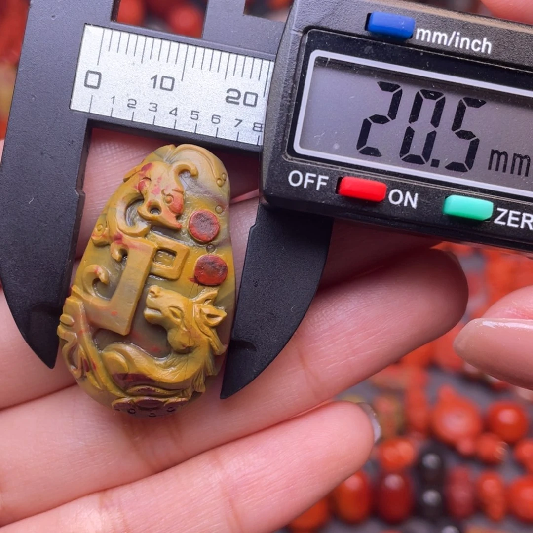 南红玛瑙配饰未镶嵌未打孔