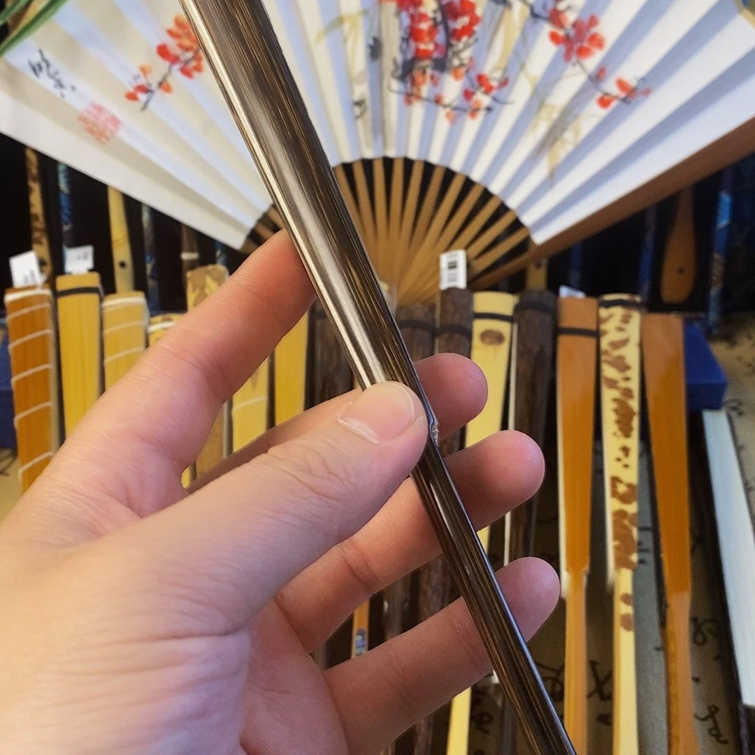 扇子棕竹的时候我迷住了