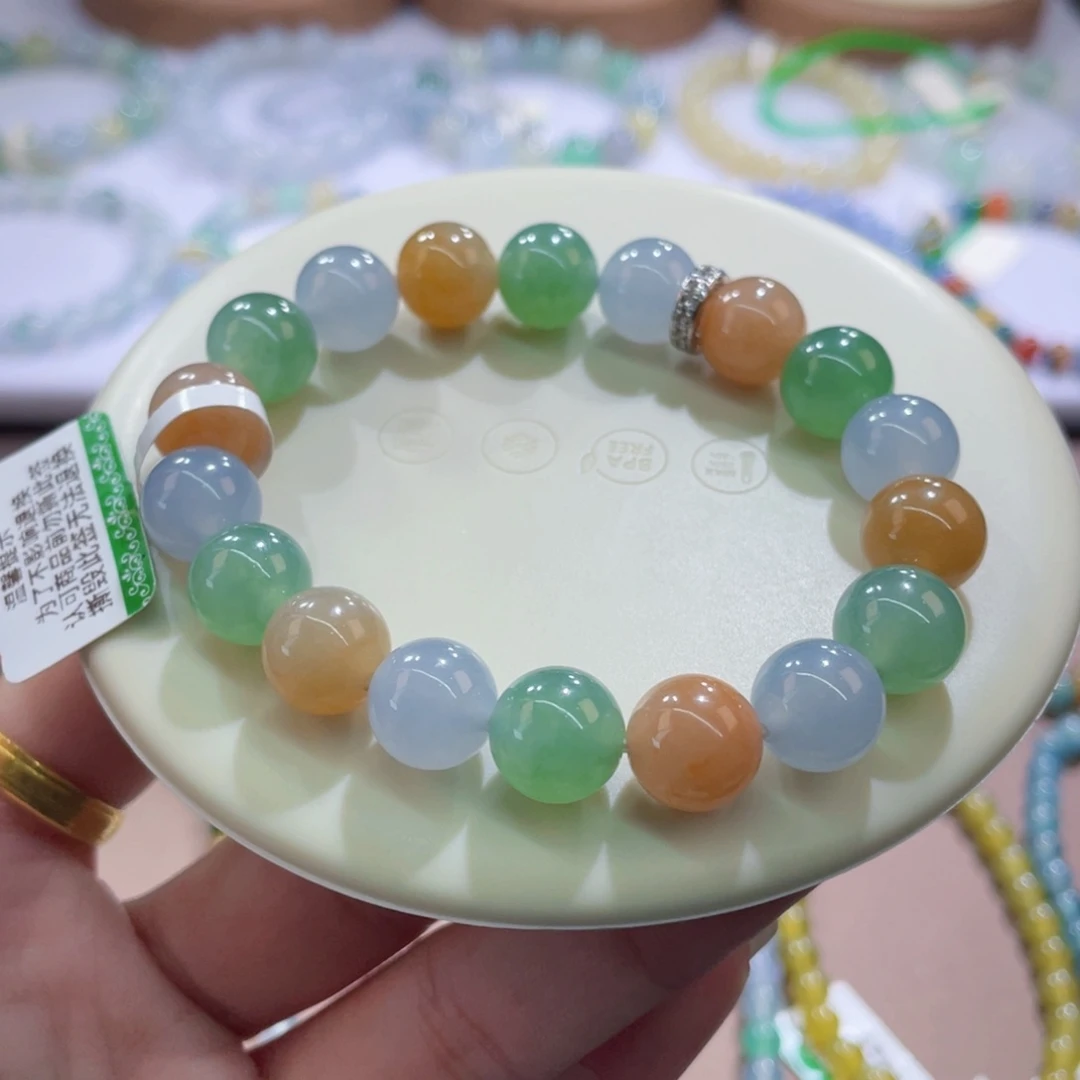 未镶嵌手链翡翠卡10