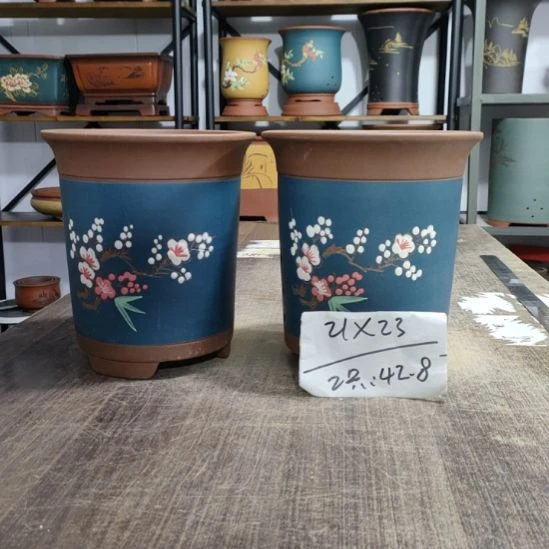 紫砂花盆库存尾货清仓